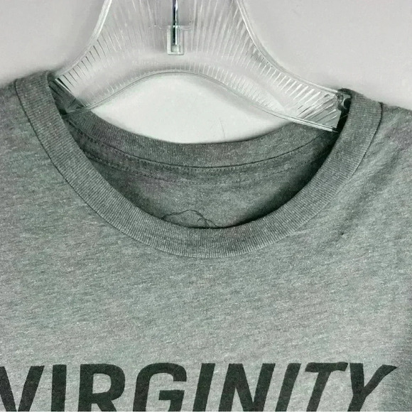 Danny Duncan Virginity Rocks T-Shirt Gray Unisex Medium Graphic Print - Picture 3 of 6